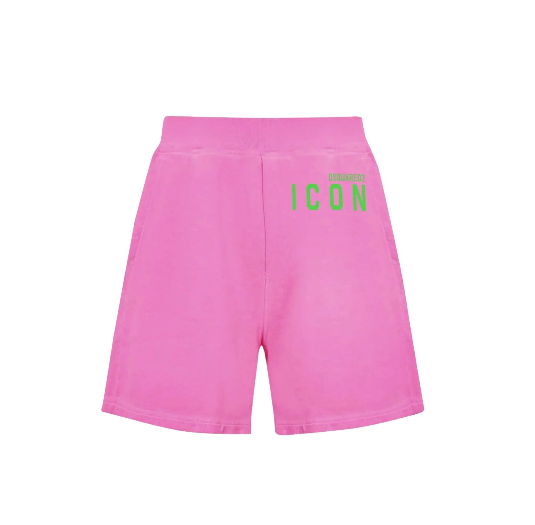 Pantaloncini Dsquared2 | Bermuda Fluo | Logo Icon | Rosa Dsquared