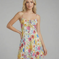 Abito Sottoveste Donna Mc2 Saint Barth | Fantasia Floreale