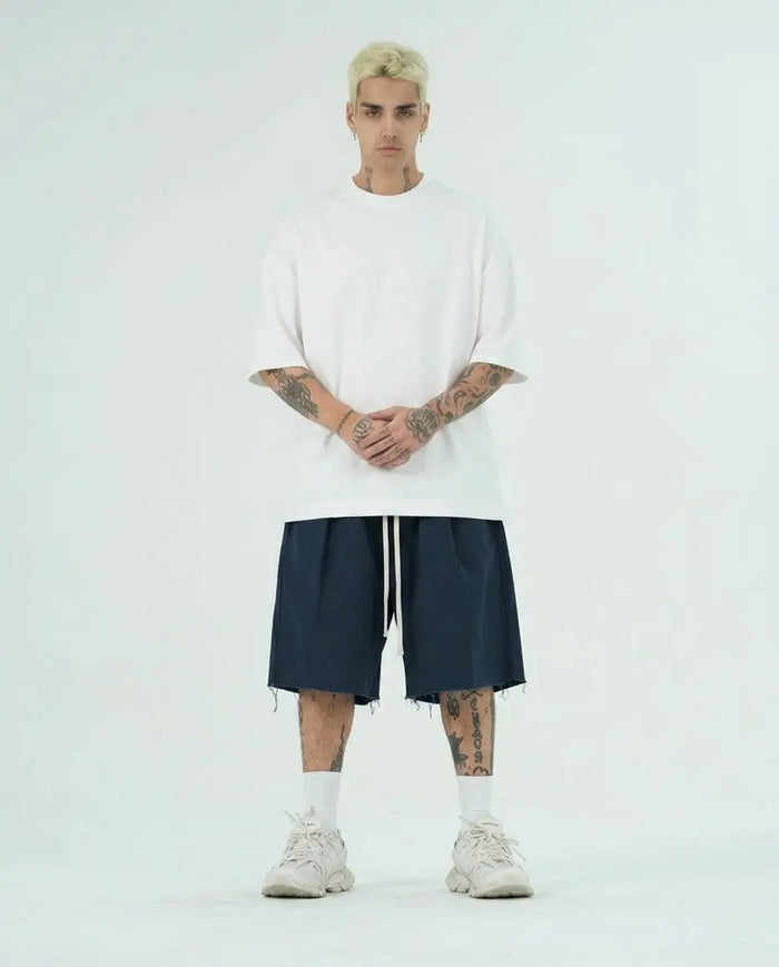 Pantaloncini Duca Homme Oversize Blu Duca Homme