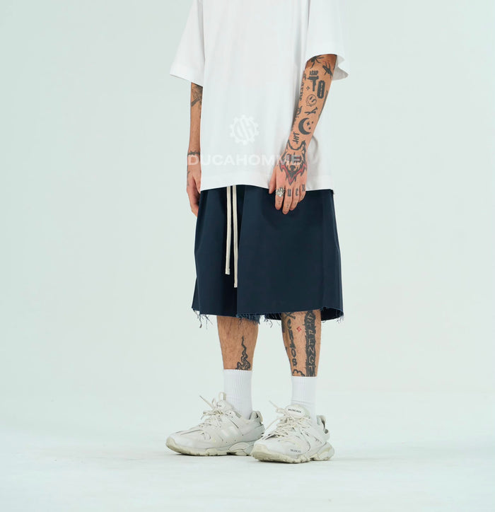 Pantaloncini Duca Homme Oversize Blu