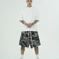Pantaloncini Duca Homme Uomo Stampa Militare Duca Homme