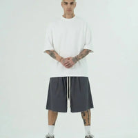 Pantaloncini Duca Homme Oversize Grigi Duca Homme