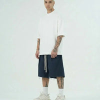 Pantaloncini Duca Homme Oversize Blu Duca Homme