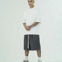 Pantaloncini Duca Homme Oversize Grigi Duca Homme