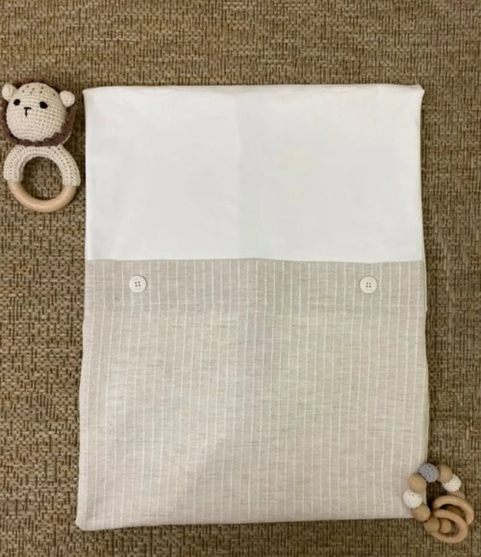 COPERTINA IN JERSEY BIELASTICO DA NEONATO LALALU' Lalalu