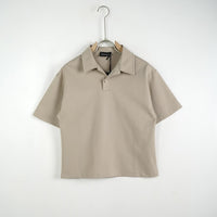 Completo Bambino Duca Homme Polo e Pantaloncini | Modello Oversize Beige