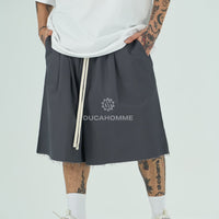 Pantaloncini Duca Homme Oversize Grigi