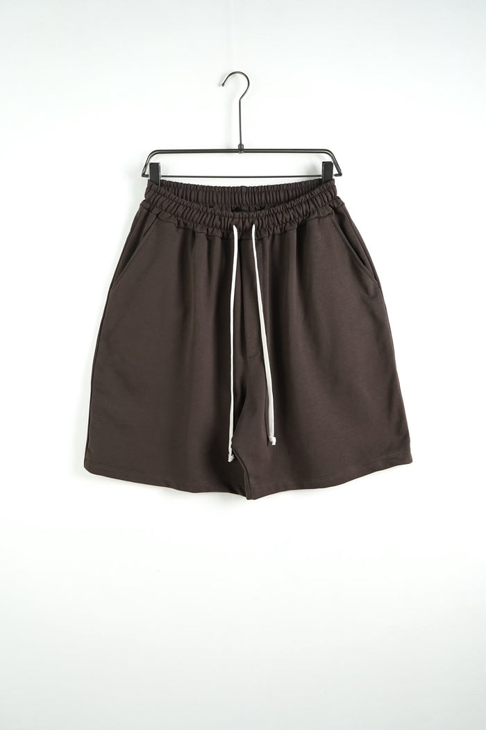 Pantaloncini Duca Homme Baggy Bianco Marrone