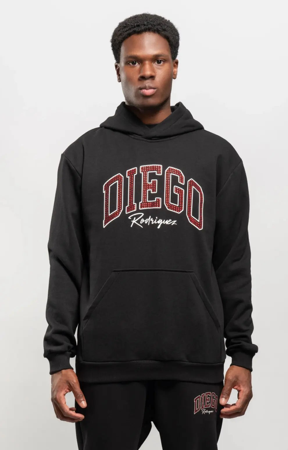 Tuta Diego Rodriguez Uomo | Logo Diamanti | Nero Diego Rodriguez
