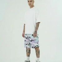 Pantaloncini Duca Homme Uomo Stampa Militare Duca Homme