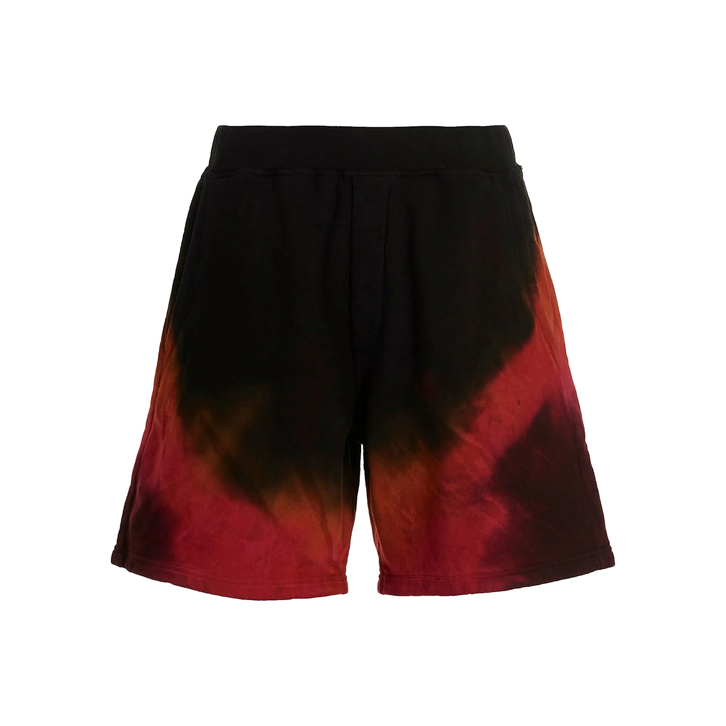 Pantaloncini Dsquared2 | Modello Oversize | Tie Dye | Nero Dsquared