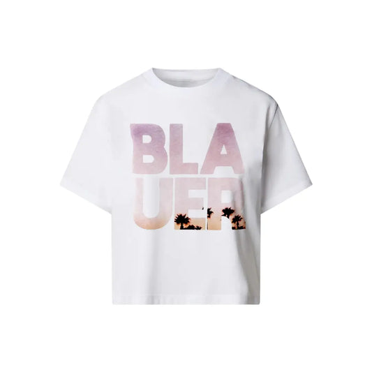 T Shirt Blauer Donna Bianco Blauer