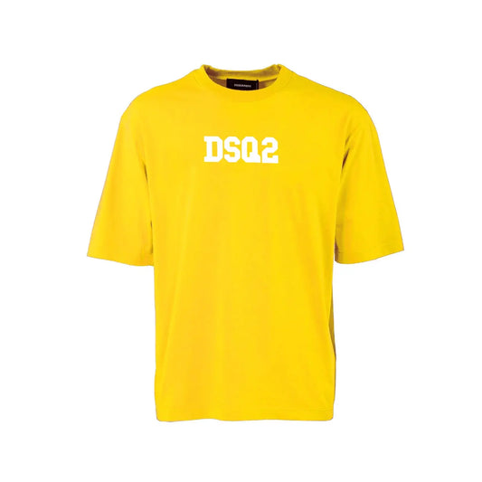 T Shirt Dsquared2 | Mini Logo DSQ2 | Giallo Dsquared