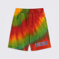 Pantaloncini Dsquared2 | Modello Oversize | Logo DSQ2 | Tie Dye Dsquared2