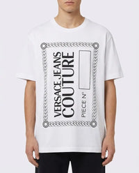 T Shirt Versace Jeans Couture Uomo | Oversize | Bianco Versace Jeans
