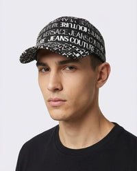 Cappello Versace Jeans Couture | Unisex | Logo All Over Versace Jeans