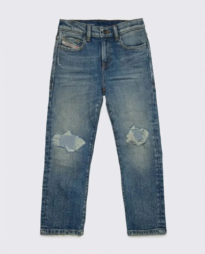 Jeans Diesel | Effetto Slavato con Rotture | Outlet Diesel