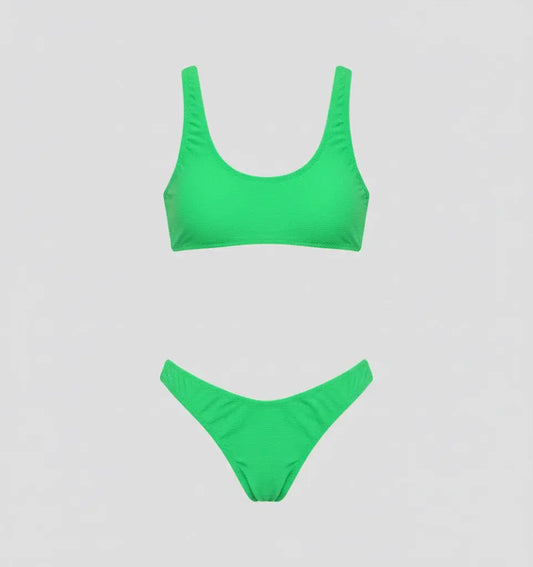 Bikini Effek | Costumi Donna | Verde Fluo | Costume da Bagno F**K | Outlet Effek