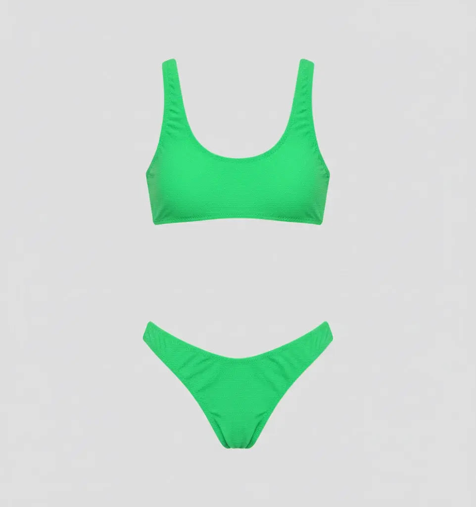 Bikini Effek | Costumi Donna | Verde Fluo | Costume da Bagno F**K | Outlet Effek