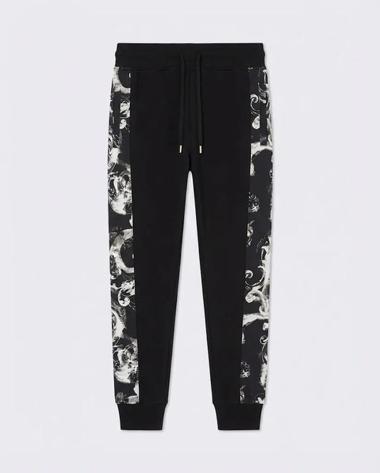 Pantalone Versace Jeans Couture Uomo | Banda Barocco | Nero Versace Jeans