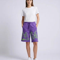 Pantaloncini Disclaimer Uomo | Logo | Viola Disclaimer