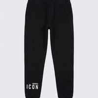 Pantaloni Dsquared2 Icon | Modello Unisex | MIni Logo | Nero Dsquared2