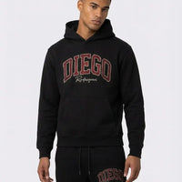 Tuta Diego Rodriguez Uomo | Logo Diamanti | Nero Diego Rodriguez