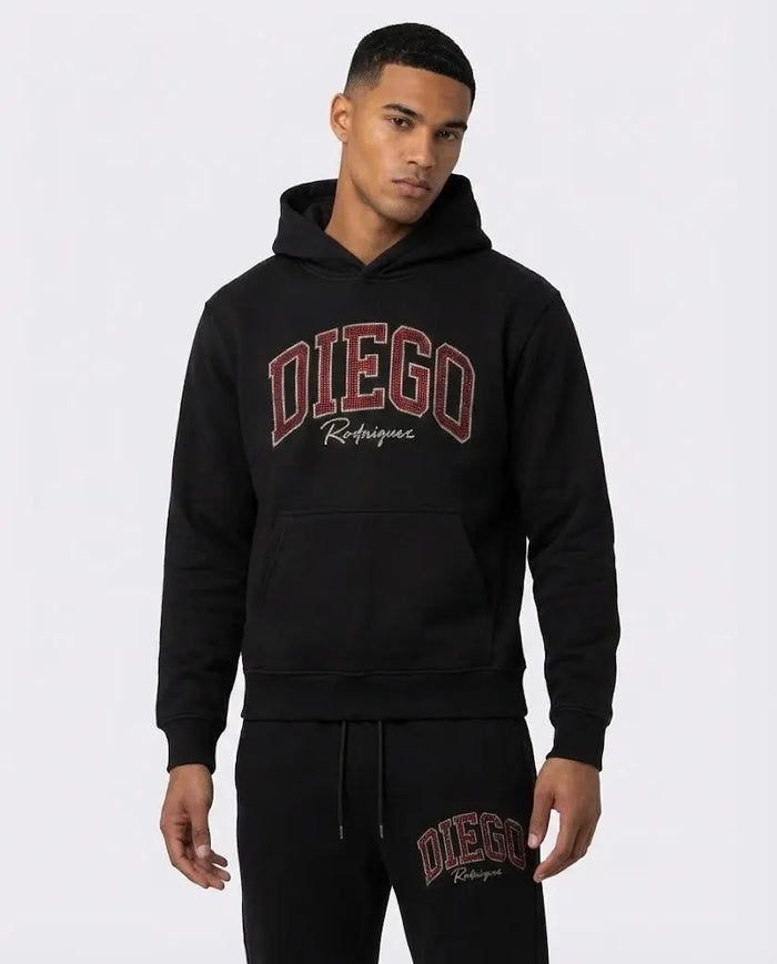Tuta Diego Rodriguez Uomo | Logo Diamanti | Nero Diego Rodriguez