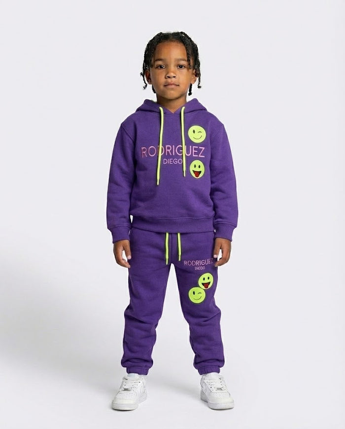 Tuta Bambino Diego Rodriguez Smile Purple Hype Outlet