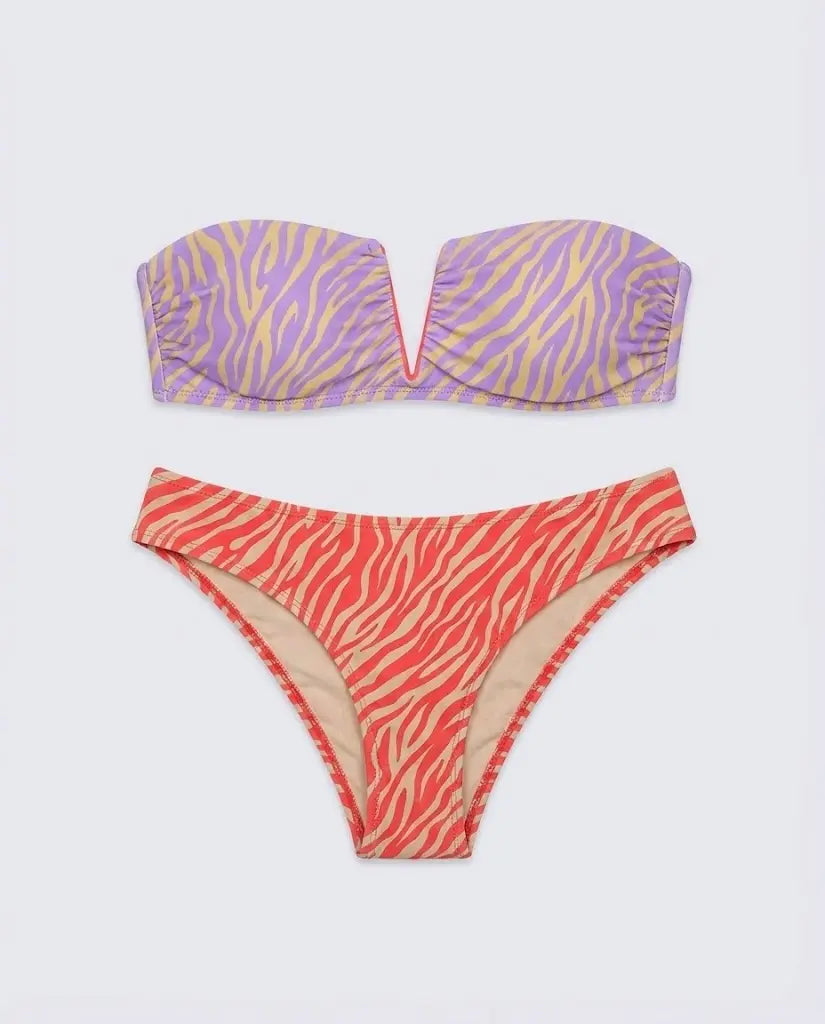 Bikini Effek | Costumi Donna | Zebrato | Costume F**K | Outlet Effek