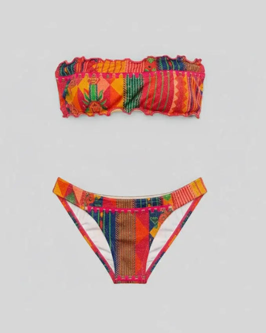 Bikini Effek | Costumi Donna | Fantasia Rosso | Costume F**K | Outlet Effek