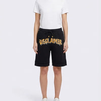 Pantaloncini Disclaimer Uomo | Logo | Nero Disclaimer