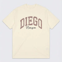 T Shirt Diego Rodriguez Uomo | Logo Diamanti | Bianco Diego Rodriguez