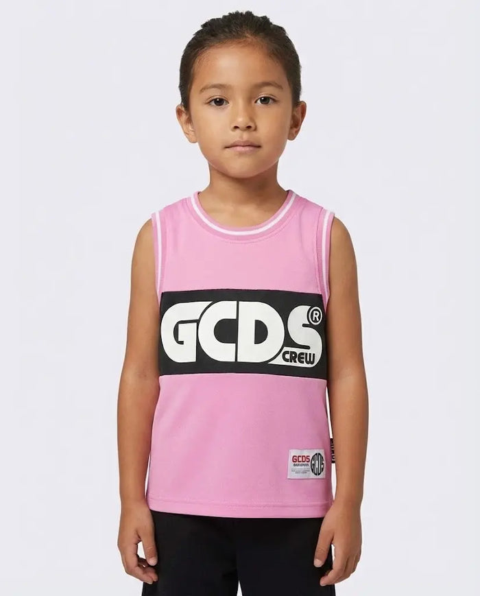 CANOTTA BASKET GCDS FUXIA GCDS