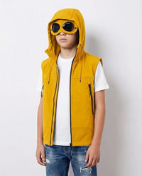 Smanicato CP Company | Nylon con Cappuccio | Giallo | Outlet CP Company