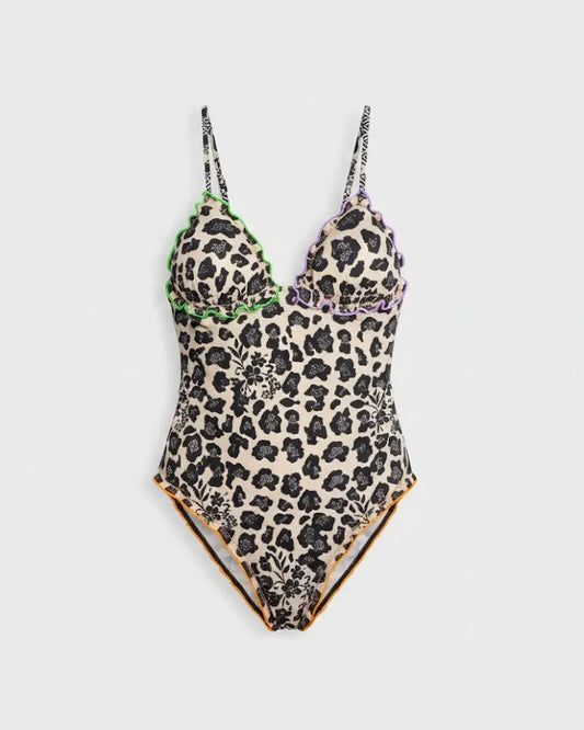 Costume Effek Donna | Modello Intero | Leopardato | Costumi F**K | Outlet Effek