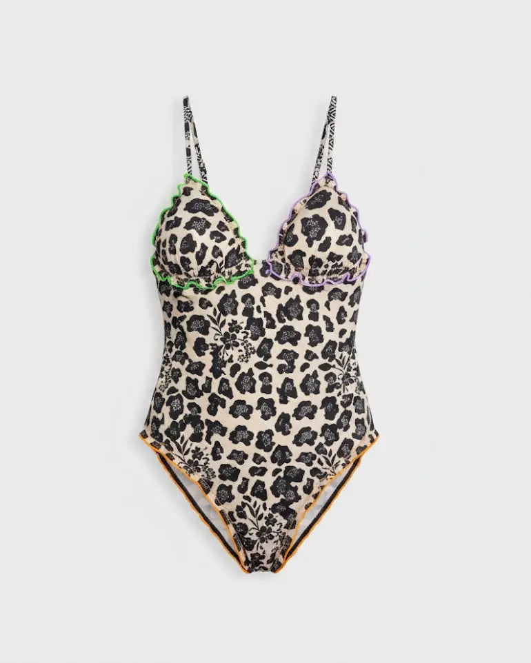 Costume Effek Donna | Modello Intero | Leopardato | Costumi F**K | Outlet Effek