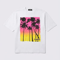 T Shirt Dsquared2 | Logo Palm | Bianco Dsquared2