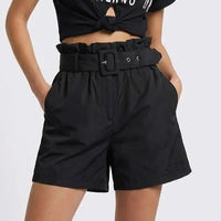Pantaloncini Msgm | Shorts Donna | Colore Nero | Outlet MSGM