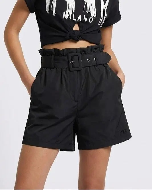 Pantaloncini Msgm | Shorts Donna | Colore Nero | Outlet MSGM
