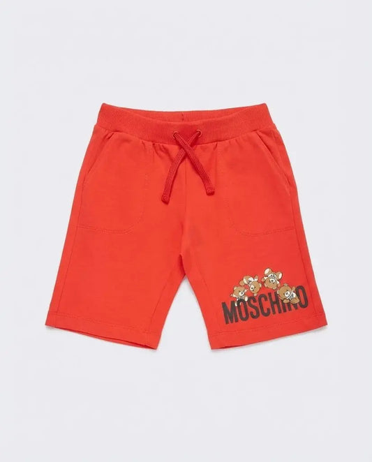 Pantaloncini Moschino Kids | Unisex | Logo Moschino Toy | Rosso Moschino Kids