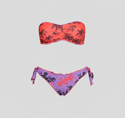 Bikini Effek | Costumi Donna | Motivo Palme | Costume F**K | Outlet Effek