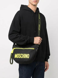 Marsupio Moschino Uomo | Modello Uomo con Logo | Nero Moschino