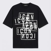T Shirt Dsquared2 | Logo Icon | Nero Dsquared2