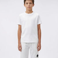 Pantaloncini CP Company | Modello Cargo | Bianco | Outlet CP Company