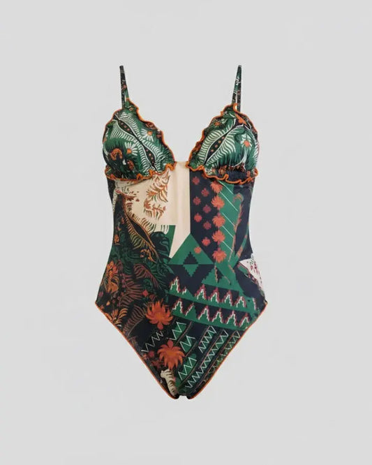 Costume Effek Donna | Modello Intero | Fantasia Verde | Costumi F**K | Outlet Effek