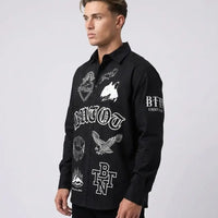 Camicia But Not Uomo | Patch Logo | Nero But Not