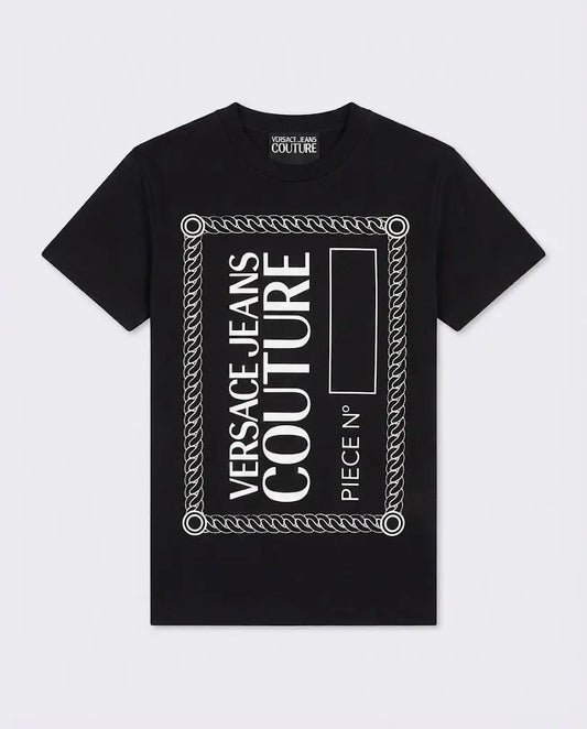 T Shirt Versace Jeans Couture Uomo | Oversize | Nero Versace Jeans