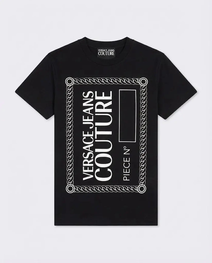 T Shirt Versace Jeans Couture Uomo | Oversize | Nero Versace Jeans