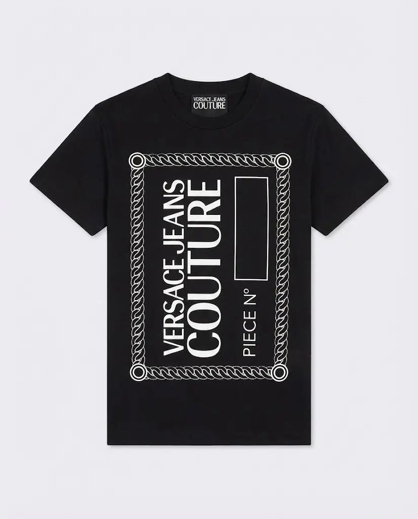 T Shirt Versace Jeans Couture Uomo | Oversize | Nero Versace Jeans